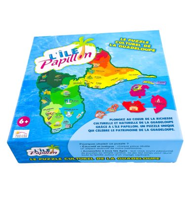 Puzzle Guadeloupe– L’île Papillon