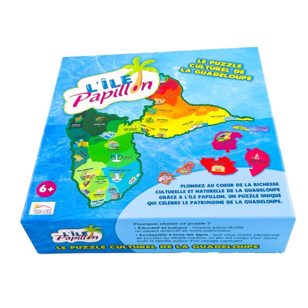 Puzzle Guadeloupe– L’île Papillon