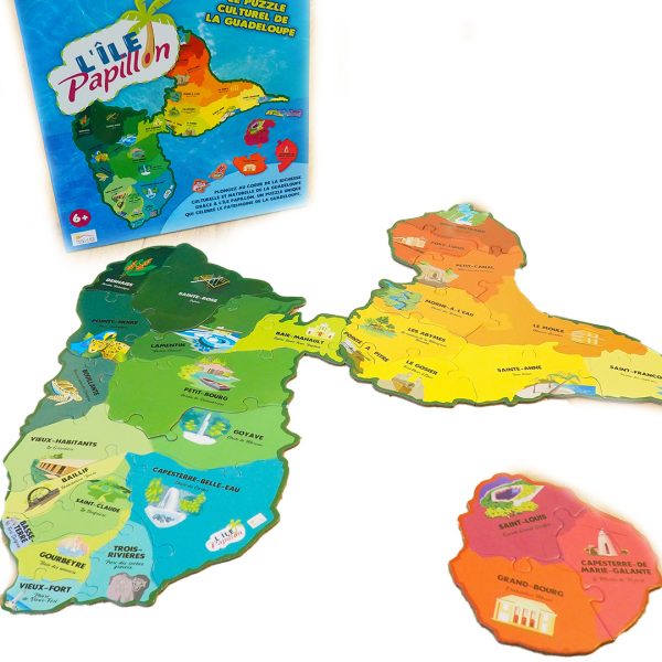 Puzzle Guadeloupe– L’île Papillon – Image 2